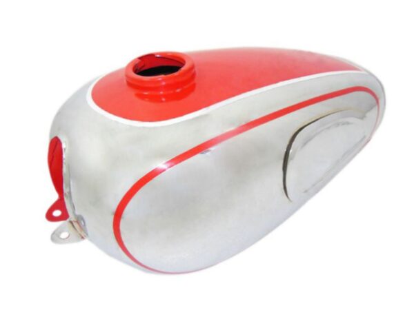 Brand New Chromed Petrol Tank Red Painted Fits Horex Regina Bikes