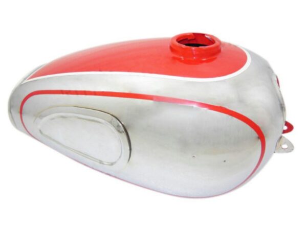 Brand New Chromed Petrol Tank Red Painted Fits Horex Regina Bikes