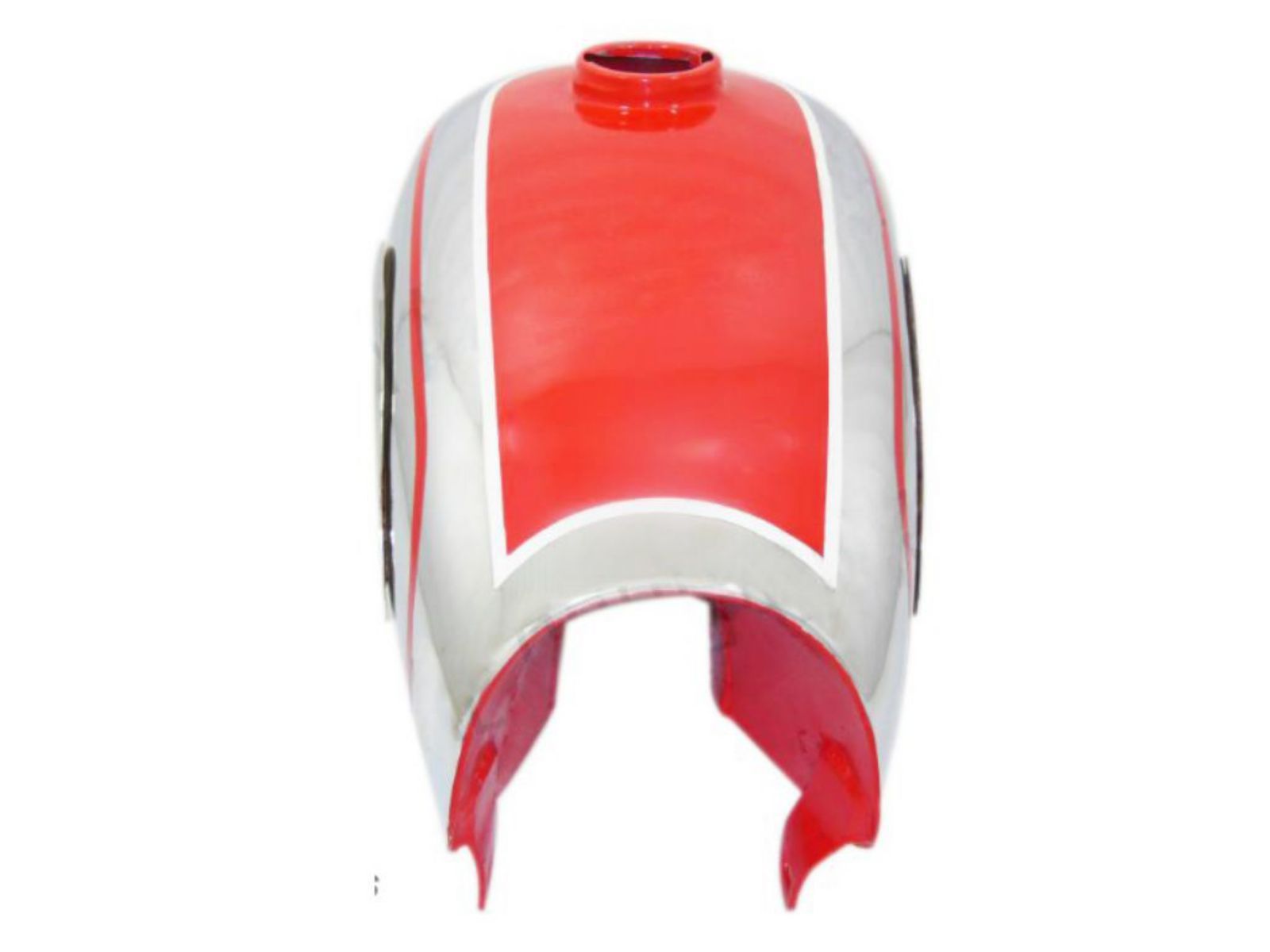 Brand New Chromed Petrol Tank Red Painted Fits Horex Regina Bikes